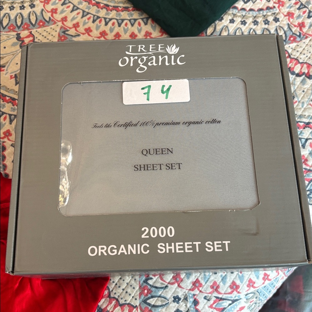 Grey Queen Sheet Set